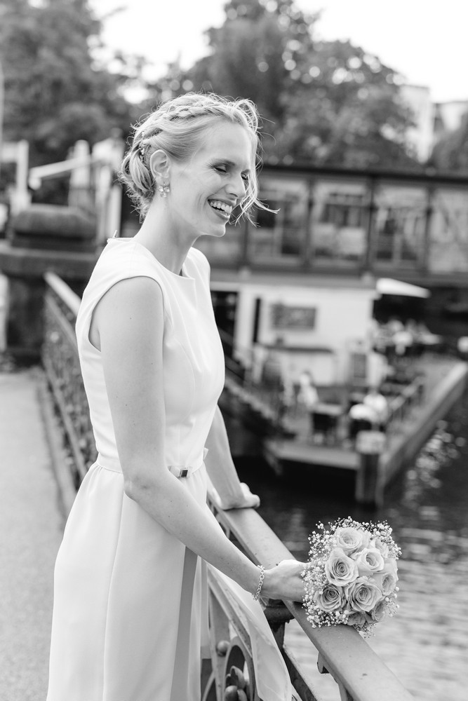 Hochzeitsfotograf auf einem Alsterschiff!